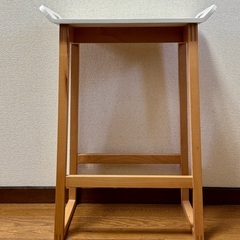 イケア　IKEA　MALTE  スツール　バーチェアの画像