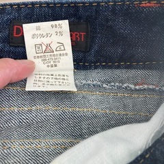 ステッチデニムの画像