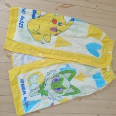 巻き巻きタオル、ピカチュウ柄、決まりましたの画像