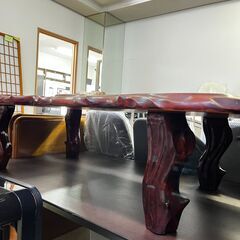 昭和レトロ 和風 ローテーブルの画像