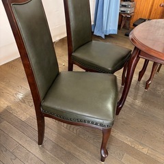 Marumi木工　アンティーク　ダイニングテーブルと椅子4脚セットの画像