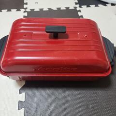 お家でバーベキュー♬Y中古récolte レコルトホームバーベキュー　RBQ-1の画像