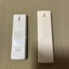 パナソニック　シャープ　冷暖房　エアコン　リモコンの画像