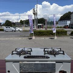 RINNAI ガスコンロ RTS-338WNTS-L 2011年製 都市ガス用の画像