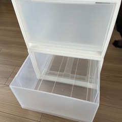 無印良品　カラーボックス　2つセットの画像
