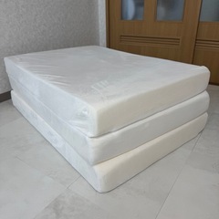 ニトリ　三つ折りマットレス　シングル　厚さ10cmの画像