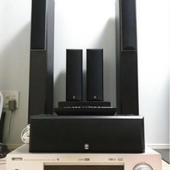 YAMAHA ホームシアターセットの画像