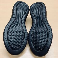 通気性〇・クッション性〇・かかとを踏んでも履けるシューズ（ブラック）サイズ：37（23.5くらい）の画像