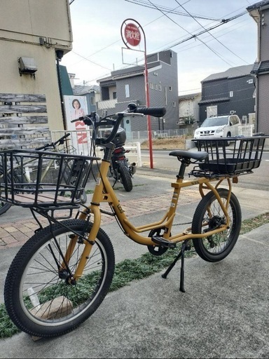あさひ LOG WAGON 20インチ 7段変速 ミニベロ 自転車《早い物勝ち》