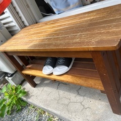 ベンチ？踏み台の画像