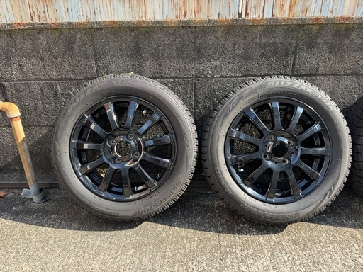 終了！　ホンダN-BOX スタッドレスタイヤ、ホイル