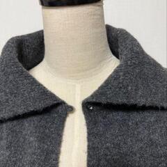 ダークグレー　ニット　ZARA Lの画像