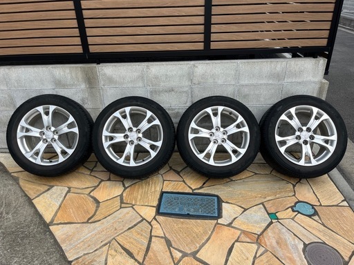 三菱アウトランダー純正アルミホイール　タイヤ付