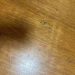 無印良品　リビングでもダイニングでもつかえるテーブル　オーク材の画像