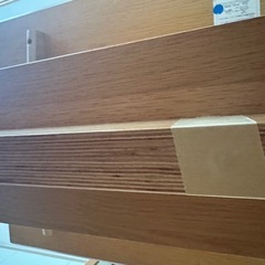 無印良品　リビングでもダイニングでもつかえるテーブル　オーク材の画像