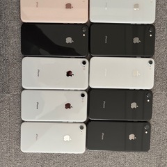 iPhone 8 中古10台セット  SIMフリー・バッテリー容量80%以上  値下げ不可の画像