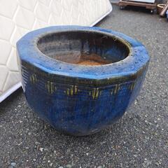 【交渉中】火鉢 灰なし 金魚鉢 睡蓮鉢 メダカ鉢の画像