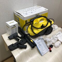 美品 KARCHER ケルヒャー スチームクリーナーSC JTK 10【中古品】◆高圧清浄機 家庭用 スチームクリーナー 付属品 ボイラー洗浄剤 スケール除去剤付き 動作OK　【糸島市内 送料無料】250809-7の画像