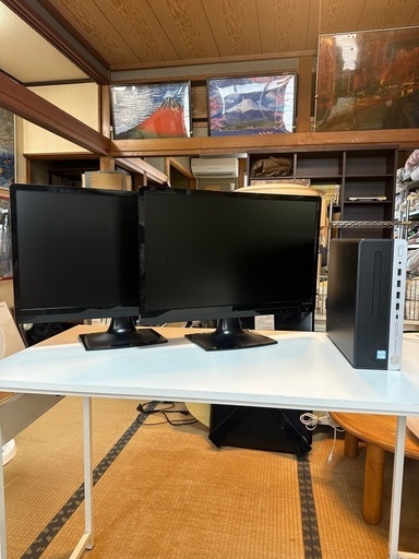 セットでお得?液晶ディスプレイ モニター デスクトップ PC