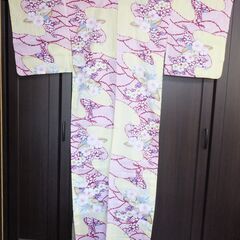 源氏物語★綿麻浴衣★萩と撫子の画像