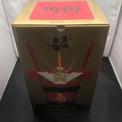 【箱付き美品】角樽【多慢自慢】の画像