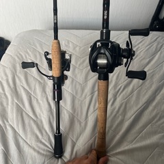 釣具　バス釣りセット の画像