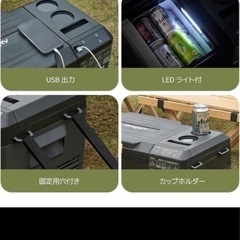ポータブル車載冷蔵庫の画像