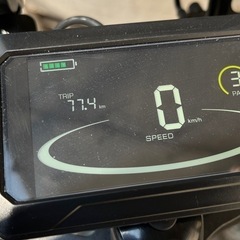 【実測距離120km】電動アシスト自転車mirai comfortの画像