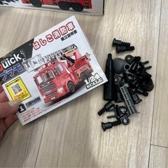 Quick プラモ 消防車 1/24スケール 105パーツの画像