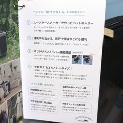 ペットキャリー ライトブルー ハードシェル　icoの画像