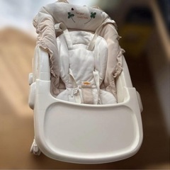 Combi コンビ　ベビーラック・チェア　ライトベージュハイロー...