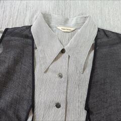 ★大きいサイズ★ストレッチ★ロングブラウス★体型カバー★ThinkSense★の画像