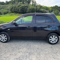 日産マーチ 平成24年 33,492km AT AC ETC ナビ 車検相談可 千葉県山武市引取可能の画像