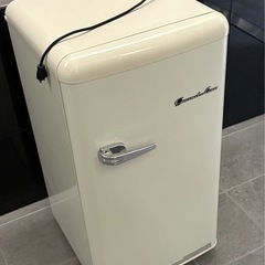 レトロ風　１ドア　冷凍庫　A-Stage ARE-F60LW 2019年製 の画像