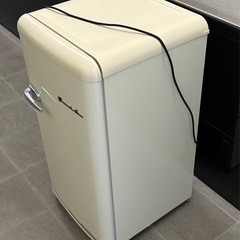 レトロ風　１ドア　冷凍庫　A-Stage ARE-F60LW 2019年製 の画像