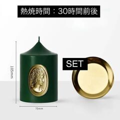 【入荷未定品】コンネルワークアロマキャンドル：3点セットの画像