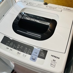 【HITACHI】洗濯機 NW-50C 5kg 2019年製の画像