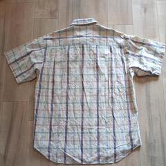 美品★クロコダイル　チェックシャツの画像