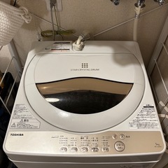 【⭐︎8/11日迄】東芝　 洗濯機 AW-5G8の画像