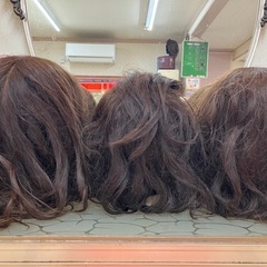 使用済みカット練習用マネキンの画像