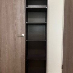 棚　オープンラック　ブラウン