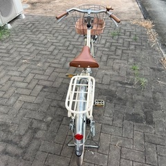 女子向け自転車の画像