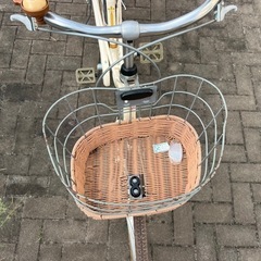 女子向け自転車の画像