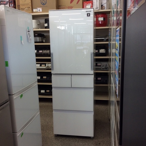 2020年製 SHARP SJ-GW41F-W シャープ 冷凍冷蔵庫 2020年製 SHARP SJ-GW41F-W シャープ 冷凍冷蔵庫