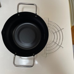 天ぷら鍋:未使用　の画像