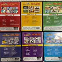 トムとジェリー DVD 6本セット（各9話入り）の画像