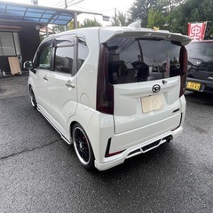 ★激安★ムーヴカスタムRSハイパーカスタムリミテッドSA III 純正8インチナビ　パノラマモニター　車高調　柿本マフラー　社外アルミホイルの画像