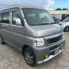 【支払総額13.8万円】激安！人気軽ワゴンバモスホビオ 車検令和9年8月 4WDターボ エアコンバッチリ タイベル交換済み！の画像