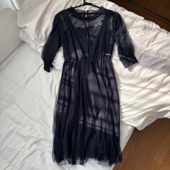 パーティドレス ネイビー💫の画像