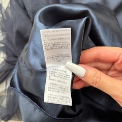 パーティドレス ネイビー💫の画像